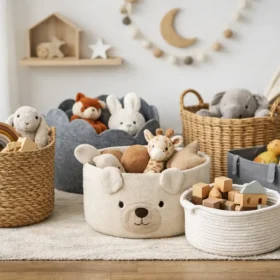 Welke opbergmand voor kinderkamer kies je?