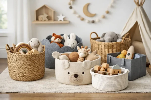 Welke opbergmand voor kinderkamer kies je?