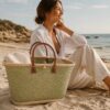 MODO – compacte handgemaakte shopper in natuurlijke vezels - Afbeelding 2